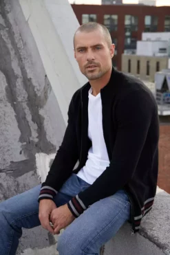 Velvet By Graham & Spencer SCOTTY ZIP-UP SWEATER