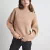 Velvet By Graham & Spencer SOPHIE WOOL CASHMERE TEXTURED SWEATER Womens