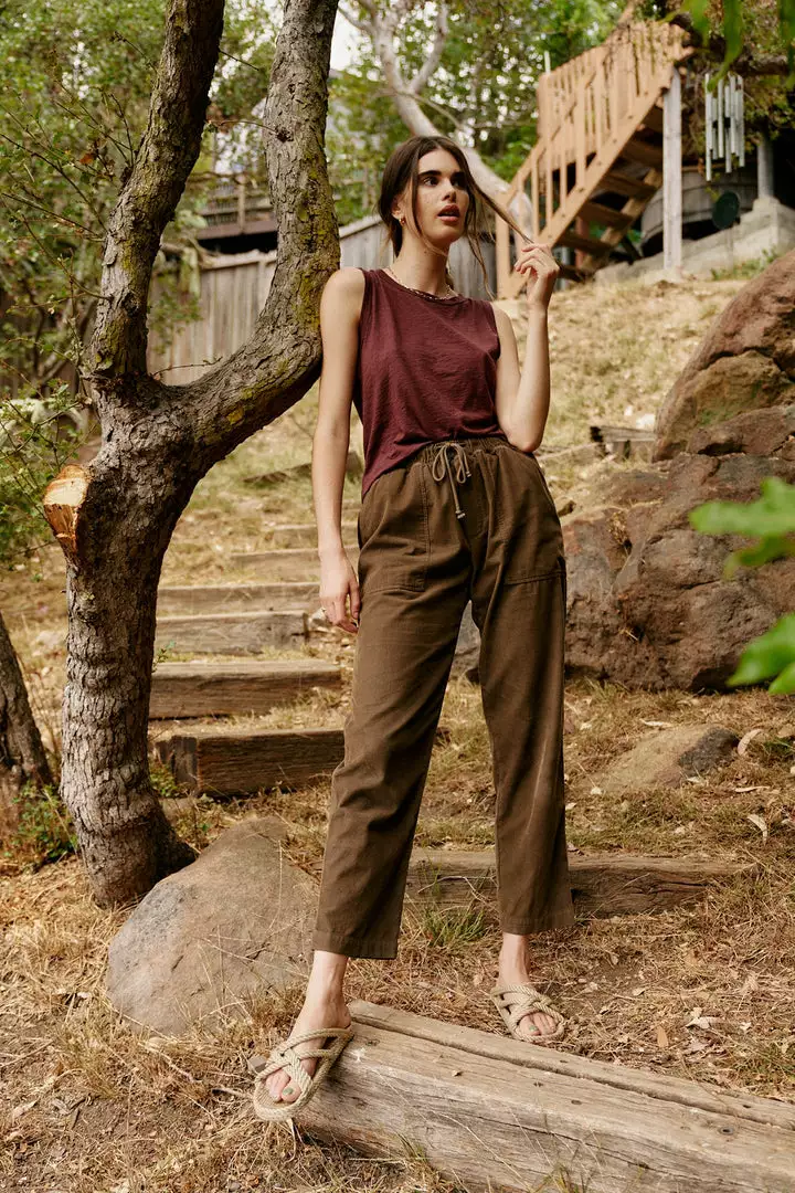 Velvet By Graham & Spencer TAURUS COTTON SLUB TANK Womens 13 Velvet By Graham & Spencer TAURUS COTTON SLUB TANK Womens