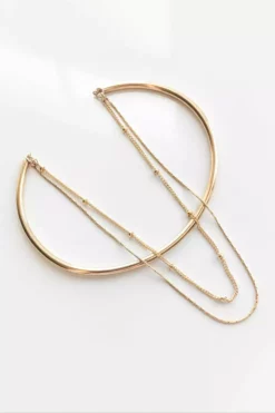 Womens LANA GOLD CUFF BY THATCH