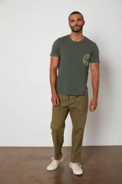 Velvet By Graham & Spencer Mens ASHER CREW NECK TEE