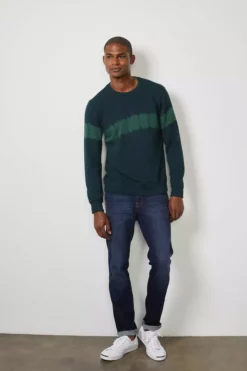 Velvet By Graham & Spencer DEAN LUXE FLEECE TIE DYE PULLOVER 14 Velvet By Graham & Spencer DEAN LUXE FLEECE TIE DYE PULLOVER