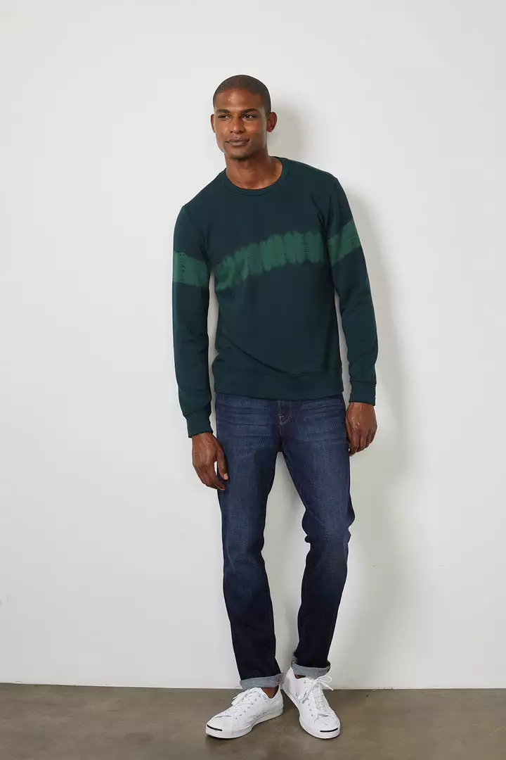 Velvet By Graham & Spencer DEAN LUXE FLEECE TIE DYE PULLOVER 6 Velvet By Graham & Spencer DEAN LUXE FLEECE TIE DYE PULLOVER