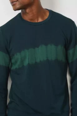 Velvet By Graham & Spencer DEAN LUXE FLEECE TIE DYE PULLOVER