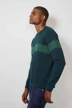Velvet By Graham & Spencer DEAN LUXE FLEECE TIE DYE PULLOVER 12 Velvet By Graham & Spencer DEAN LUXE FLEECE TIE DYE PULLOVER