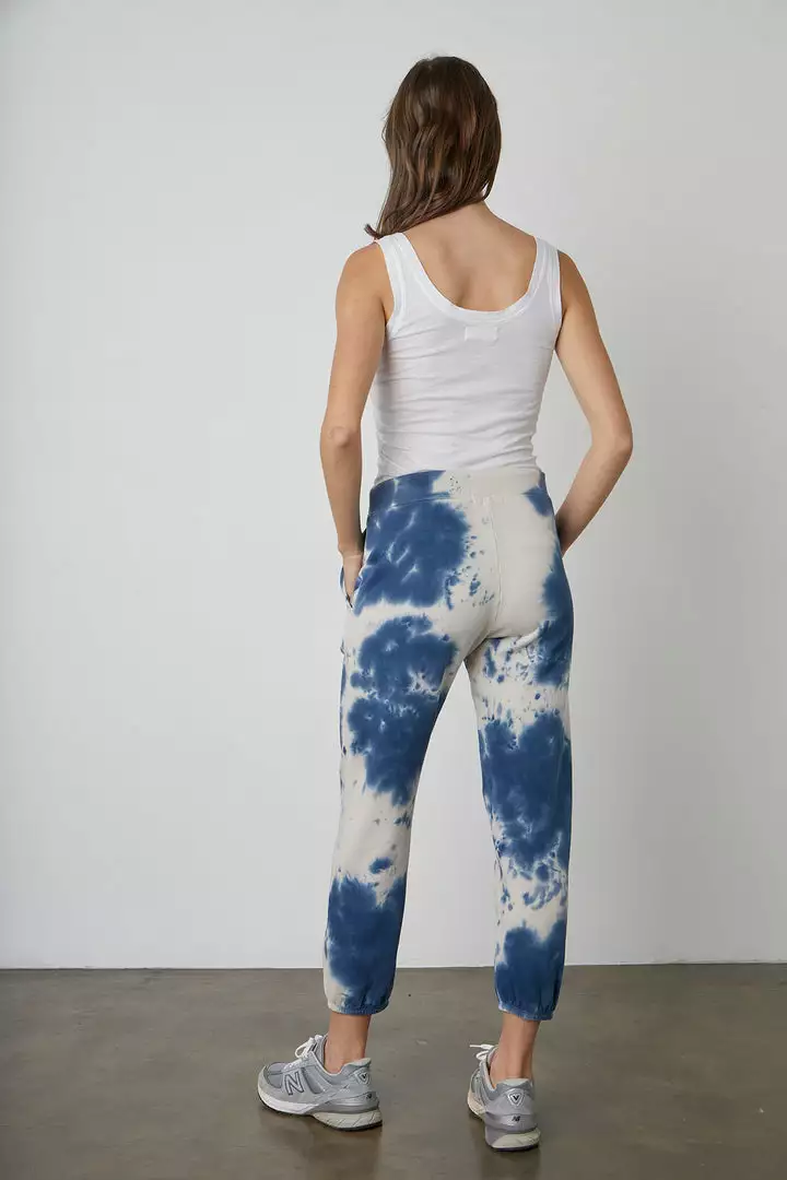Velvet By Graham & Spencer Womens NISSA TIE DYE SWEATPANT 9 Velvet By Graham & Spencer Womens NISSA TIE DYE SWEATPANT