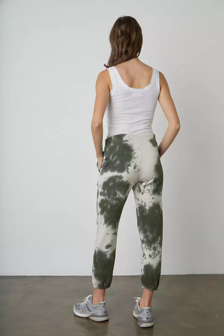 Velvet By Graham & Spencer Womens NISSA TIE DYE SWEATPANT 4 Velvet By Graham & Spencer Womens NISSA TIE DYE SWEATPANT