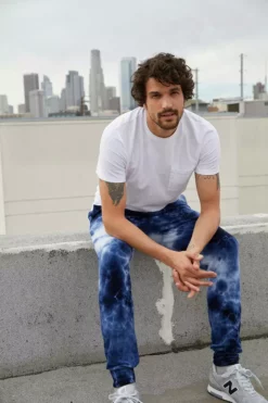 Velvet By Graham & Spencer HAROLD TIE DYE JOGGER