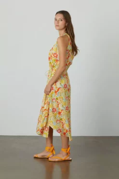 Velvet By Graham & Spencer Womens RAMONA PRINTED TANK DRESS