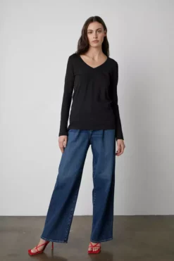 Velvet By Graham & Spencer BLAIRE ORIGINAL SLUB TEE