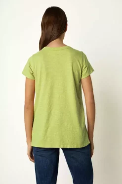 Velvet By Graham & Spencer TILLY ORIGINAL SLUB CREW NECK TEE Womens