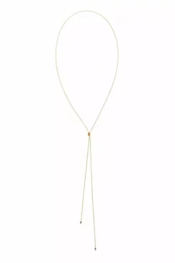 Velvet By Graham & Spencer KNOT BALL CHAIN NECKLACE By MARA CARRIZO SCALISE