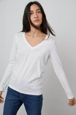 Velvet By Graham & Spencer BLAIRE ORIGINAL SLUB TEE