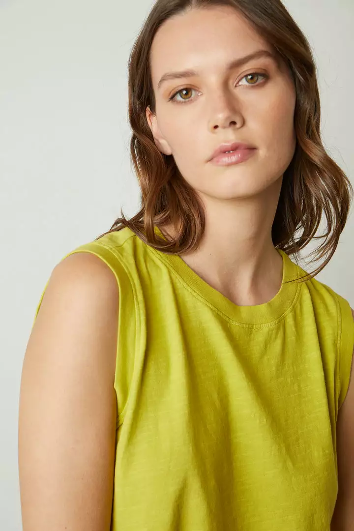 Velvet By Graham & Spencer Womens ELLEN VINTAGE SLUB TANK TOP 12 Velvet By Graham & Spencer Womens ELLEN VINTAGE SLUB TANK TOP