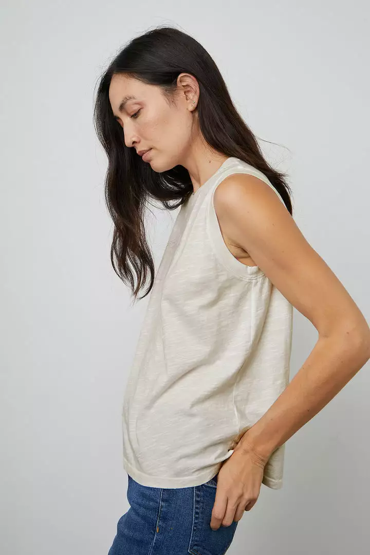 Velvet By Graham & Spencer Womens ELLEN VINTAGE SLUB TANK TOP 15 Velvet By Graham & Spencer Womens ELLEN VINTAGE SLUB TANK TOP