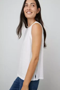 Velvet By Graham & Spencer Womens ELLEN VINTAGE SLUB TANK TOP 47 Velvet By Graham & Spencer Womens ELLEN VINTAGE SLUB TANK TOP