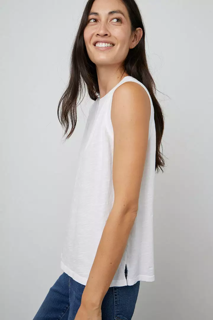 Velvet By Graham & Spencer Womens ELLEN VINTAGE SLUB TANK TOP 20 Velvet By Graham & Spencer Womens ELLEN VINTAGE SLUB TANK TOP