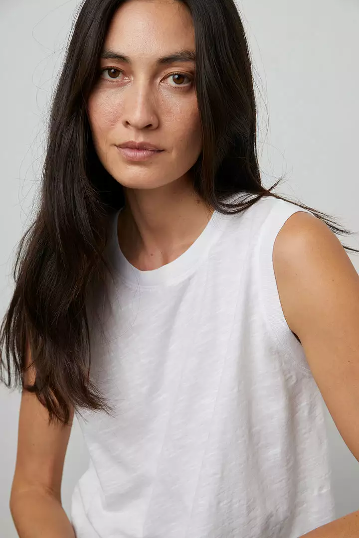 Velvet By Graham & Spencer Womens ELLEN VINTAGE SLUB TANK TOP 22 Velvet By Graham & Spencer Womens ELLEN VINTAGE SLUB TANK TOP