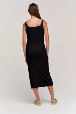 Velvet By Graham & Spencer ASHANTI RIBBED TANK DRESS Womens