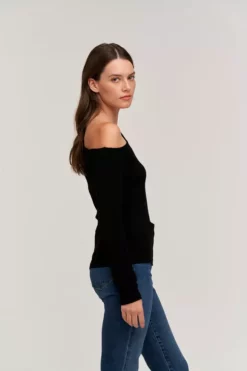 Velvet By Graham & Spencer Womens ROSALINA CUT OUT TOP
