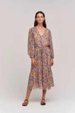 Velvet By Graham & Spencer PRISCILLA PRINTED BOHO DRESS