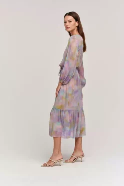 Velvet By Graham & Spencer PRISCILLA PRINTED BOHO DRESS 12 Velvet By Graham & Spencer PRISCILLA PRINTED BOHO DRESS