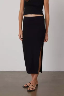 Velvet By Graham & Spencer ELLA MIDI SKIRT