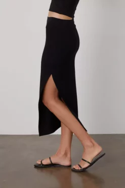 Velvet By Graham & Spencer ELLA MIDI SKIRT 6 Velvet By Graham & Spencer ELLA MIDI SKIRT