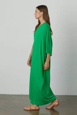 Velvet By Graham & Spencer Womens MONET ONE SHOULDER MAXI DRESS
