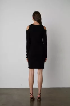 Velvet By Graham & Spencer Womens LINNIE CUT-OUT DRESS