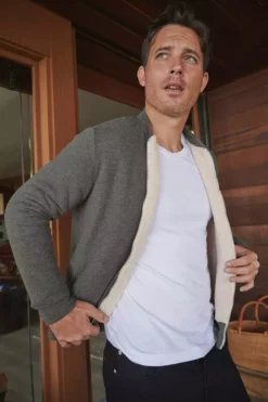 Velvet By Graham & Spencer MILES ZIP-UP JACKET