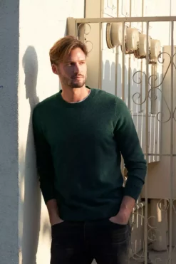 Velvet By Graham & Spencer BIRCH CASHMERE SWEATER Mens
