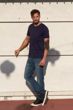 Velvet By Graham & Spencer Mens CHAD RAW EDGE COTTON SLUB POCKET TEE 80 Velvet By Graham & Spencer Mens CHAD RAW EDGE COTTON SLUB POCKET TEE