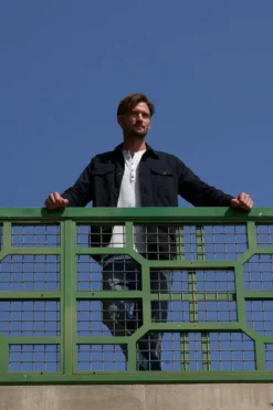 Velvet By Graham & Spencer EUGENE BUTTON-UP JACKET Mens