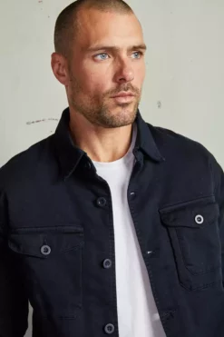 Velvet By Graham & Spencer EUGENE BUTTON-UP JACKET Mens