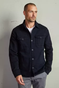 Velvet By Graham & Spencer EUGENE BUTTON-UP JACKET Mens