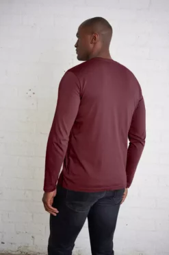 Velvet By Graham & Spencer ALVARO COTTON JERSEY HENLEY