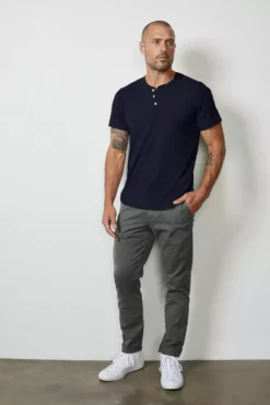 Velvet By Graham & Spencer BROGAN COTTON TWILL PANT