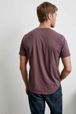 Velvet By Graham & Spencer Mens FULTON SHORT SLEEVE HENLEY