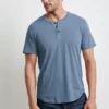 Velvet By Graham & Spencer Mens FULTON SHORT SLEEVE HENLEY