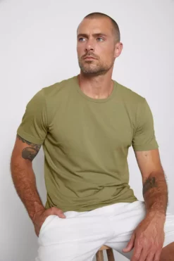 Velvet By Graham & Spencer HOWARD WHISPER CLASSIC CREW NECK TEE