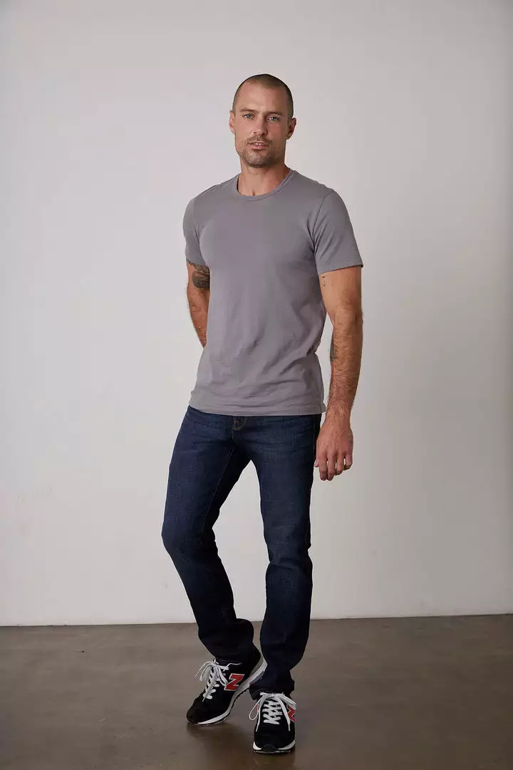 Velvet By Graham & Spencer HOWARD WHISPER CLASSIC CREW NECK TEE Mens 19 Velvet By Graham & Spencer HOWARD WHISPER CLASSIC CREW NECK TEE Mens