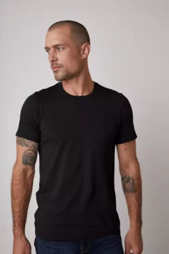 Velvet By Graham & Spencer HOWARD WHISPER CLASSIC CREW NECK TEE