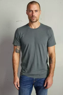 Velvet By Graham & Spencer HOWARD WHISPER CLASSIC CREW NECK TEE Mens