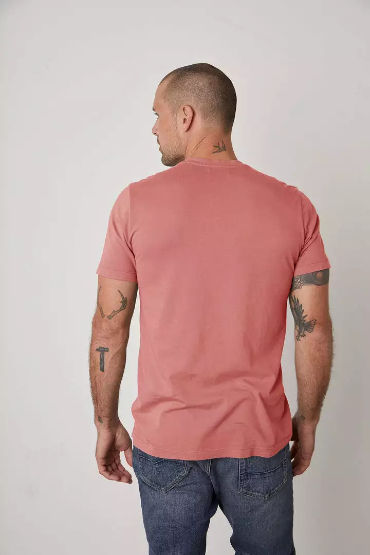 Velvet By Graham & Spencer HOWARD WHISPER CLASSIC CREW NECK TEE Mens 17 Velvet By Graham & Spencer HOWARD WHISPER CLASSIC CREW NECK TEE Mens