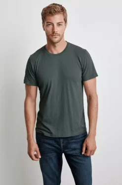 Velvet By Graham & Spencer HOWARD WHISPER CLASSIC CREW NECK TEE Mens