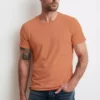 Velvet By Graham & Spencer HOWARD WHISPER CLASSIC CREW NECK TEE Mens