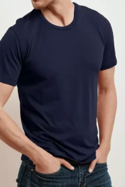 Velvet By Graham & Spencer HOWARD WHISPER CLASSIC CREW NECK TEE
