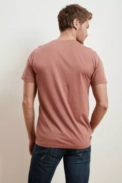 Velvet By Graham & Spencer HOWARD WHISPER CLASSIC CREW NECK TEE Mens