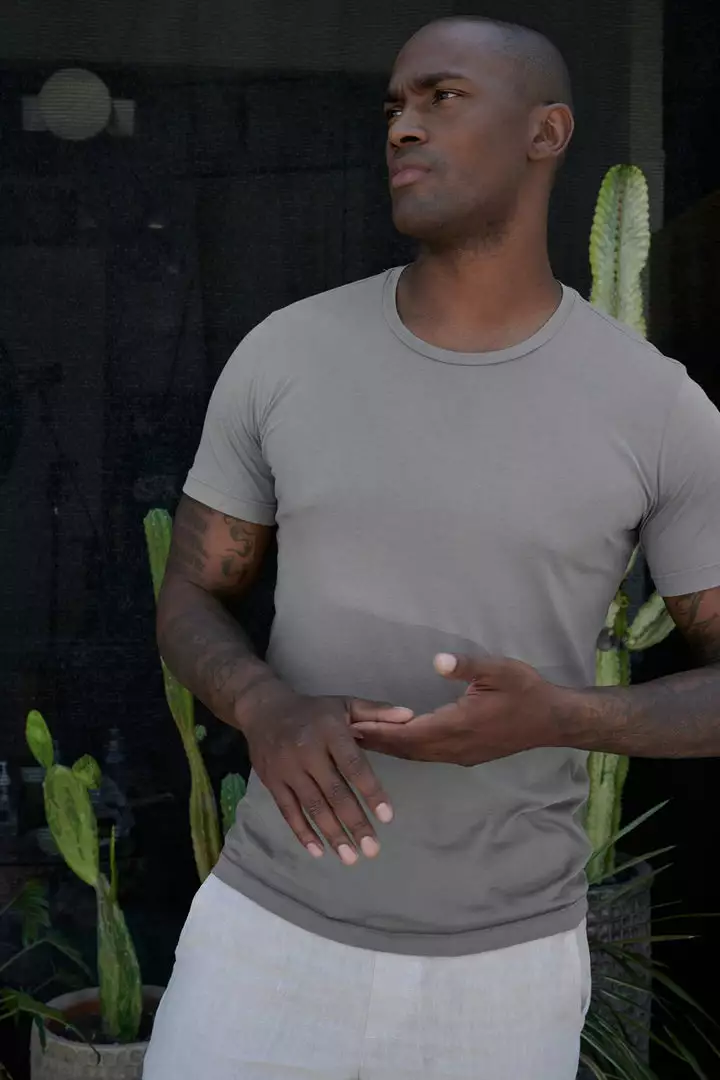 Velvet By Graham & Spencer HOWARD WHISPER CLASSIC CREW NECK TEE Mens 28 Velvet By Graham & Spencer HOWARD WHISPER CLASSIC CREW NECK TEE Mens